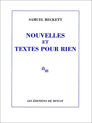 cover image of Nouvelles et Textes pour rien